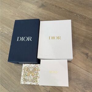 Dior Luxury Box Set in Navy and White